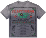 Vale Faded Chaos Bling Tee Grey