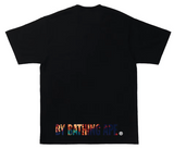 BAPE Tie Dye Ape Face Tee Black/Navy
