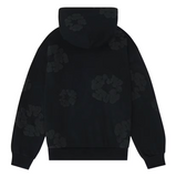 Denim Tears Cotton Wreath Hoodie Black Monochrome