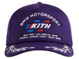 Kith x BMW M Nolan Trucker Hat Techno Violet