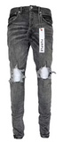 Purple Brand P002 Dirty Blowout Jeans Grey