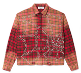 Vale Haze Flannel Red