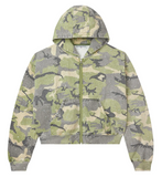 Vale Crystal Work Jacket Camo