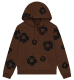 Denim Tears Cotton Wreath Hoodie Brown