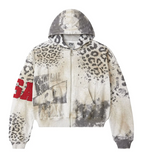 Vale Zip Up Cheetah Camo