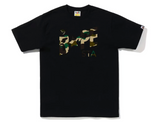 BAPE 1st Camo BAPE Sta Logo Tee (FW22) Black/Yellow