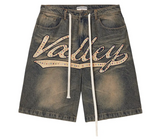 Vale Skittles Jorts Blue  Denim