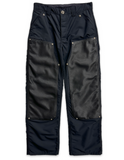 Chrome Hearts Nylon And Leather Double Knee Carpenter Pants Black