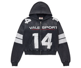 Vale Jerzee Zip Up Black