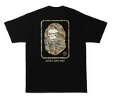 BAPE Sand Camo Mad Face Tee Black/Beige