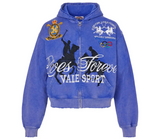 Vale Schwab Zip Up  Blue