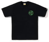 BAPE Japan Culture Mitsudomoe Tee Black
