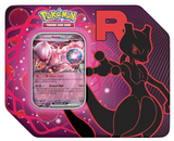 Pokémon Team Rocket Mewtwo Ex Tin Case