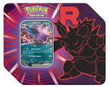 Pokémon Team Rocket Nidoking Ex Tin Case