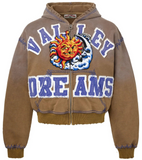 Vale Sunny Zip Up Brown