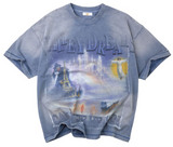 Vale Can I See Heaven Tee Blue