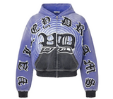 Vale Hypnotiq Zip Up Blue