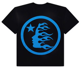 Hellstar Classic T-shirt (Gel Print) Black/Blue