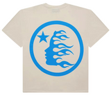 Hellstar Classic T-shirt (Gel Print) White/Blue