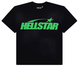 Hellstar Classic T-shirt (Regular Print) Black/Green