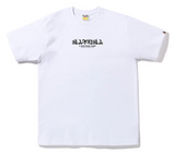 BAPE ABC Camo Kanji Tee (SS22) White Pink