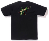 BAPE ABC Camo Bape Sta Logo Tee Black Green