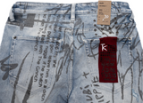 Ksubi x Trippie Redd Van Winkle Devil Jeans Blue Denim
