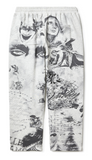 Vale Mural Sweats  White