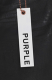 Purple Brand P001 Skinny Coated Jeans Black