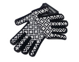 Chrome Hearts Checkmate Work Gloves Black