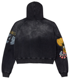 Vale Army Zip Up Black