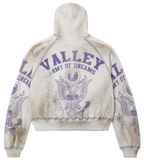Vale Army Zip Up Grey