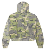 Vale Crystal Work Jacket Camo