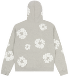 Denim Tears Cotton Wreath Zip Hoodie Grey
