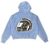Wicked Valley Moto Zip Up Mist