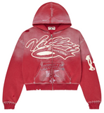 Vale Religion Zip Up Burn Red