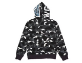 BAPE City Camo Shark WGM Full-Zip Hoodie (SS23) Black