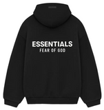 Fear of God Essentials Fleece Hoodie II Black