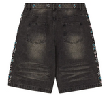 Vale Candy Jorts Denim  Black