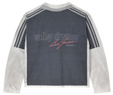 Vale Encore LS Tee White/Black