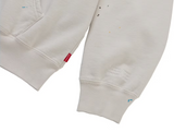 Supreme MM6 Maison Margiela Box Logo Zip Up Hooded Sweatshirt White