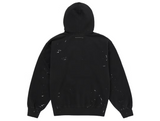 Supreme MM6 Maison Margiela Box Logo Zip Up Hooded Sweatshirt Black