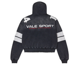 Vale Jerzee Zip Up Black