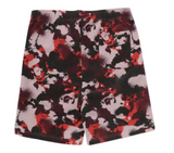 BAPE Map Camo Regular Fit Shark Sweat Shorts Red