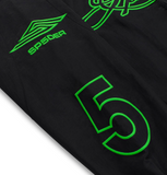 Sp5der Script Warm Up Jacket Black
