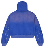 Vale Classico Zip Up Hoodie  Sapphire