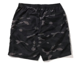 BAPE Color Camo Shark Beach Shorts (SS22) Black