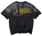 Vale Newspaper Tee Black