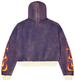 Vale Chimera Zip Up Hoodie Blue
