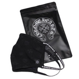 Chrome Hearts Motif Facemask Black/White